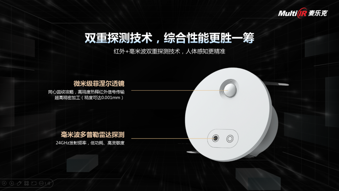 麦乐克智能家居技术生态大会人体存在传感器