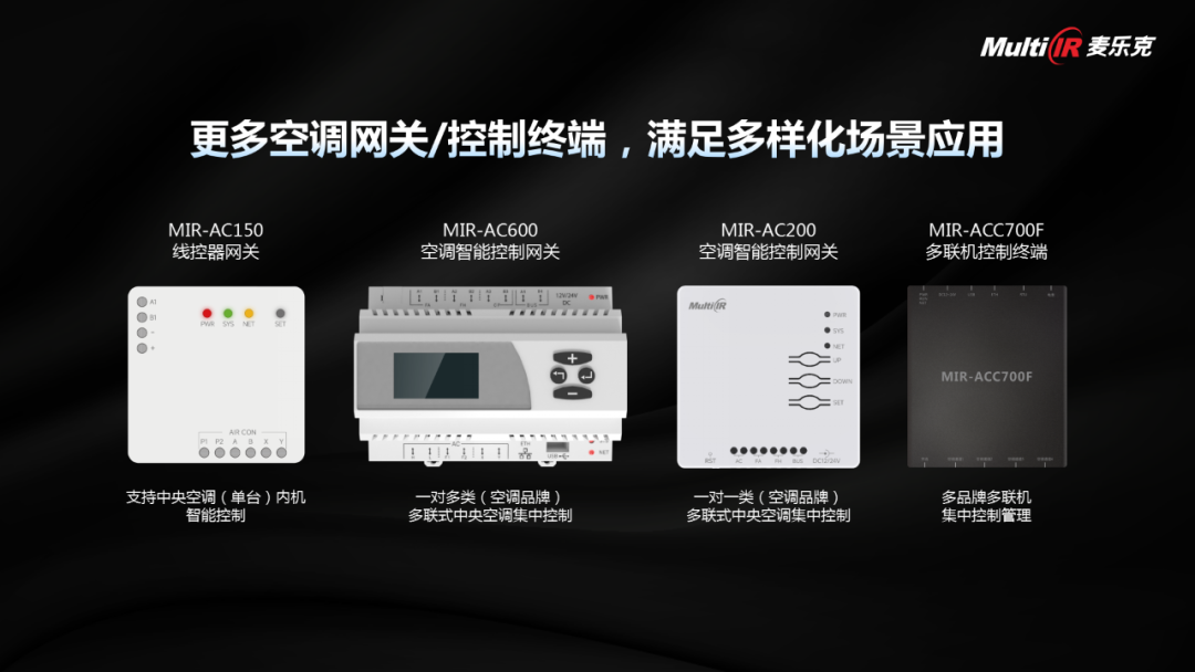 麦乐克智能家居技术生态大会智能空调网关